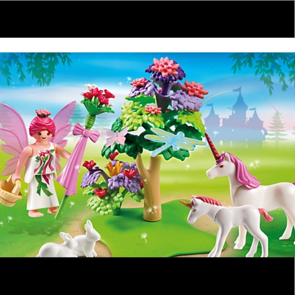 Playmobile figure Unicorn princess 3 pc set - Picture 2 of 2